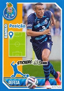 Cromo Danilo (Posição) - Fc Porto 2014-2015 - Panini