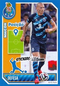 Sticker Maicon (Posição) - Fc Porto 2014-2015 n. 48 - Panini