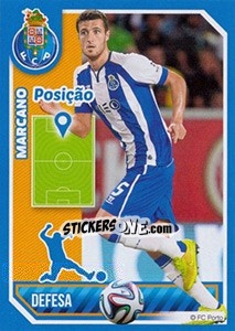 Sticker Marcano (Posição) - Fc Porto 2014-2015 n. 58 - Panini
