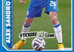 Sticker Alex Sandro - Fc Porto 2014-2015 n. 65 - Panini