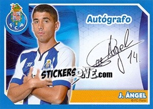 Sticker J. Ángel (Autógrafo) - Fc Porto 2014-2015 - Panini