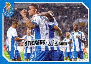 Sticker O auge da festa do futebol...