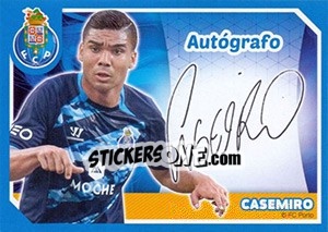 Sticker Casemiro (Autógrafo) - Fc Porto 2014-2015 n. 95 - Panini