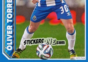 Sticker Óliver Torres - Fc Porto 2014-2015 n. 97 - Panini