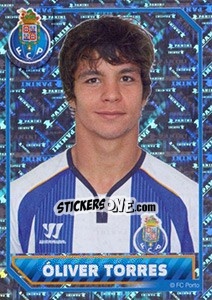 Cromo Óliver Torres (Portrait) - Fc Porto 2014-2015 - Panini