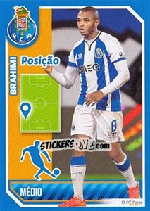 Sticker Brahimi (Posição) - Fc Porto 2014-2015 - Panini