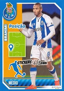 Sticker Brahimi (Posição) - Fc Porto 2014-2015 n. 104 - Panini
