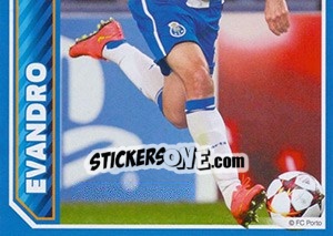 Sticker Evandro - Fc Porto 2014-2015 n. 107 - Panini