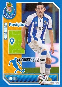 Sticker Hector Herrera (Posição) - Fc Porto 2014-2015 n. 114 - Panini