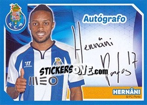 Sticker Hernâni (Autógrafo) - Fc Porto 2014-2015 n. 129 - Panini