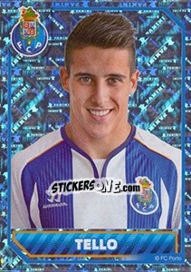Sticker Cristian Tello (Portrait) - Fc Porto 2014-2015 n. 138 - Panini