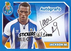 Sticker Jackson Martinez (Autógrafo) - Fc Porto 2014-2015 - Panini