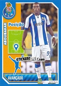 Sticker Aboubakar (Posição) - Fc Porto 2014-2015 - Panini