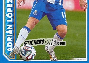 Sticker Adrián López - Fc Porto 2014-2015 n. 153 - Panini