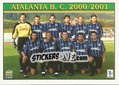Sticker Atalanta B.C. - Calcio 2000-2001 n. 1 - Mundicromo