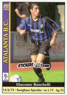 Sticker Giacomo Banchelli - Calcio 2000-2001 - Mundicromo