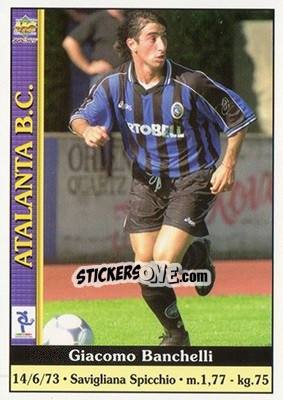 Sticker Giacomo Banchelli - Calcio 2000-2001 n. 23 - Mundicromo