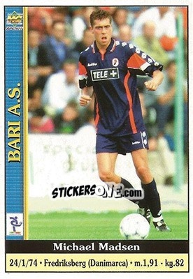 Sticker Michael Madsen - Calcio 2000-2001 - Mundicromo