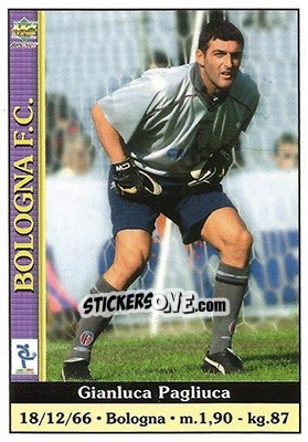 Sticker Gianluca Pagliuca - Calcio 2000-2001 n. 50 - Mundicromo