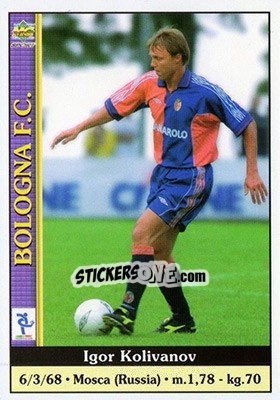 Sticker Igor Kolivanov - Calcio 2000-2001 n. 70 - Mundicromo