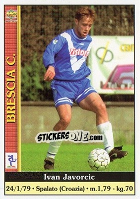 Sticker Ivan Javorcic - Calcio 2000-2001 - Mundicromo