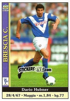 Sticker Dario Hubner - Calcio 2000-2001 - Mundicromo