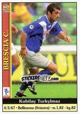 Sticker Kubilay Turkyilmaz - Calcio 2000-2001 n. 96 - Mundicromo