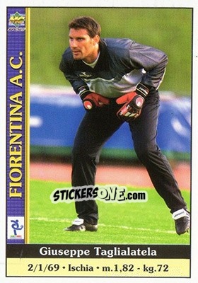 Sticker Giuseppe Taglialatela - Calcio 2000-2001 - Mundicromo