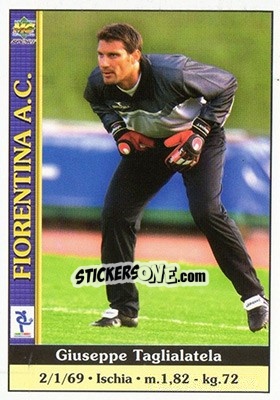 Sticker Giuseppe Taglialatela - Calcio 2000-2001 n. 99 - Mundicromo