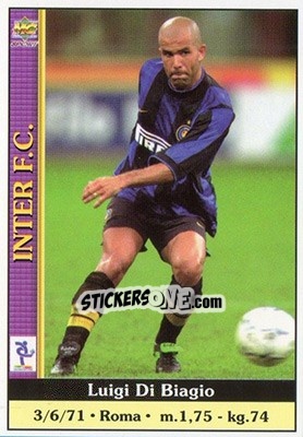 Sticker Luigi Di Biagio - Calcio 2000-2001 - Mundicromo