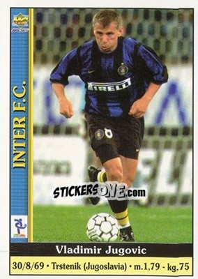 Sticker Vladimir Jugovic - Calcio 2000-2001 n. 135 - Mundicromo