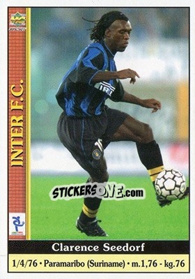 Cromo Clarence Seedorf