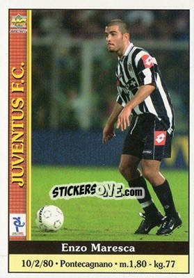 Sticker Enzo Maresca - Calcio 2000-2001 n. 159 - Mundicromo