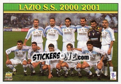 Sticker Lazio S.S. - Calcio 2000-2001 n. 169 - Mundicromo