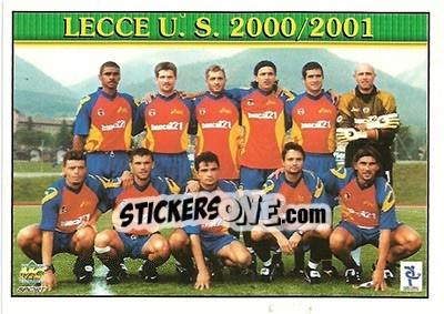 Sticker Lecce U.S. - Calcio 2000-2001 n. 193 - Mundicromo