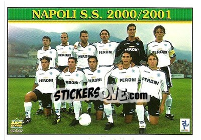 Cromo Napoli S.S. - Calcio 2000-2001 n. 241 - Mundicromo