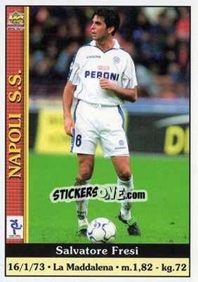 Sticker Salvatore Fresi - Calcio 2000-2001 - Mundicromo