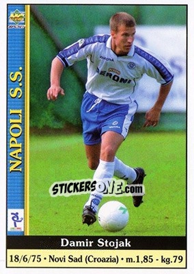 Sticker Damir Stojak - Calcio 2000-2001 n. 248 - Mundicromo