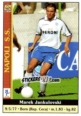 Sticker Marek Janculovski - Calcio 2000-2001 - Mundicromo