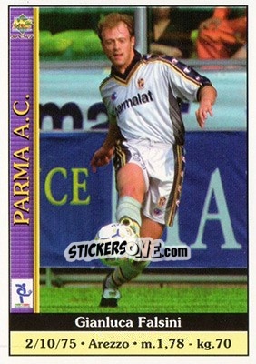 Sticker Gianluca Falsini - Calcio 2000-2001 - Mundicromo