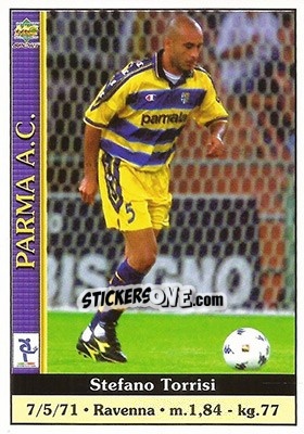 Sticker Stefano Torrisi - Calcio 2000-2001 - Mundicromo