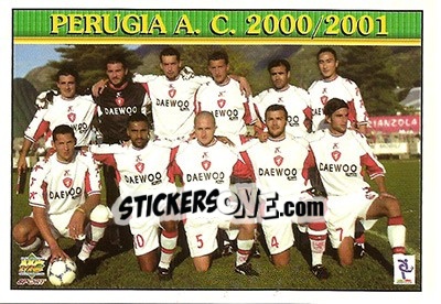 Sticker Perugia A.C. - Calcio 2000-2001 n. 289 - Mundicromo