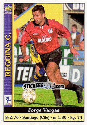 Sticker Jorge Vargas - Calcio 2000-2001 - Mundicromo