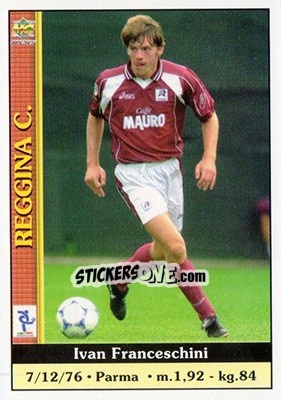Sticker Ivan Franceschini - Calcio 2000-2001 - Mundicromo