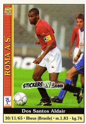 Sticker Dos Santos Aldair - Calcio 2000-2001 n. 339 - Mundicromo
