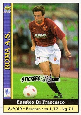 Sticker Eusebio Di Francesco - Calcio 2000-2001 n. 349 - Mundicromo