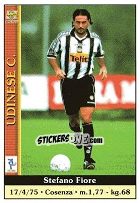 Sticker Stefano Fiore - Calcio 2000-2001 n. 372 - Mundicromo