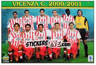 Sticker Vicenza C. - Calcio 2000-2001 n. 409 - Mundicromo