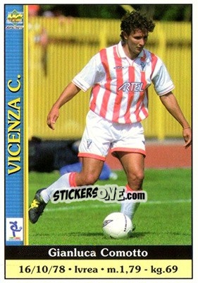 Sticker Gianluca Comotto - Calcio 2000-2001 n. 415 - Mundicromo