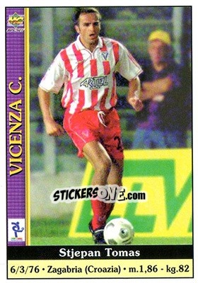 Sticker Stjepan Tomas - Calcio 2000-2001 n. 421 - Mundicromo